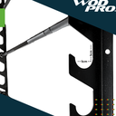 Rack de pared para 8 barras olímpicas Wod Pro