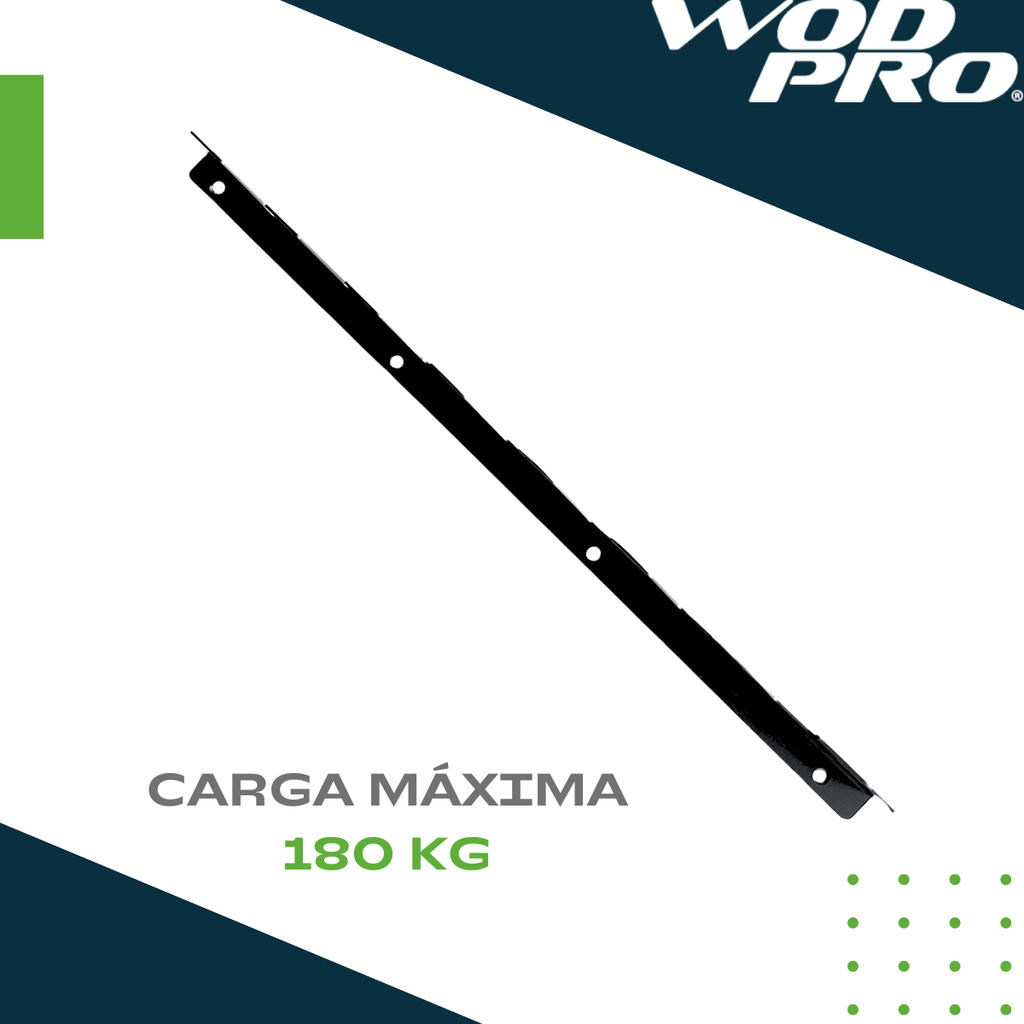 Rack de pared para 8 barras olímpicas Wod Pro