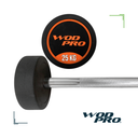 Barra recta con peso integrado 25 kg