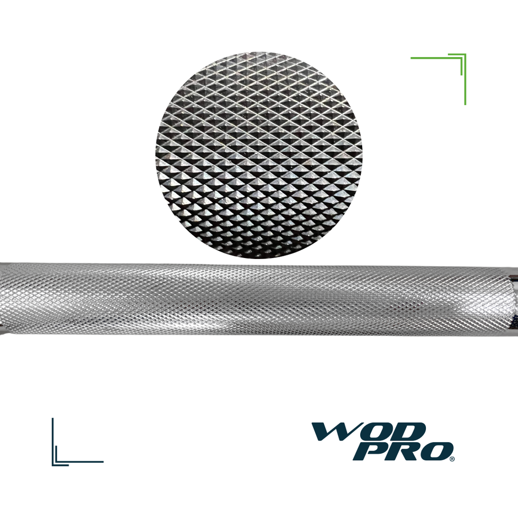 Barra recta con peso integrado 25 kg