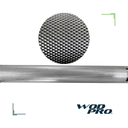 Barra recta con peso integrado 25 kg