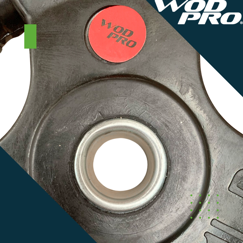 Par de discos estándar 1" 5 kg recubiertos Wod Pro