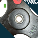 Par de discos estándar 1" 20 kg recubiertos Wod Pro