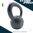Pesa rusa 6 kg acero gris Wod Pro