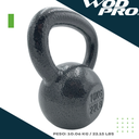 Pesa rusa 10 kg acero gris Wod Pro