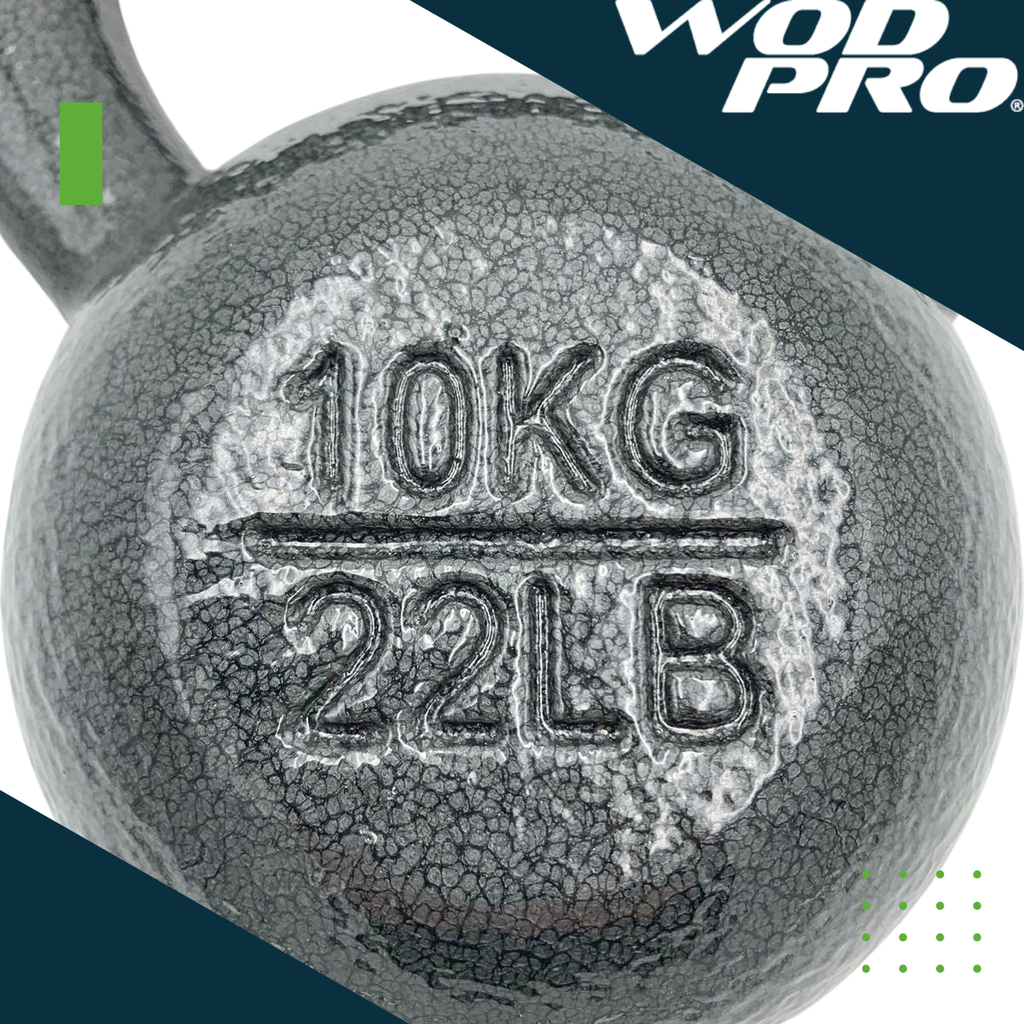 Pesa rusa 10 kg acero gris Wod Pro