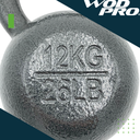Pesa rusa 12 kg acero gris Wod Pro