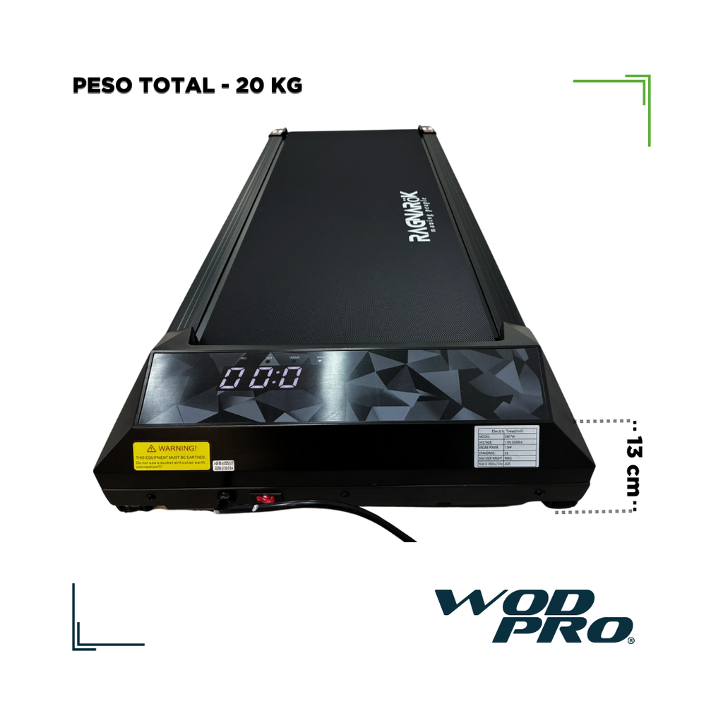 Caminadora walking pad 3807W caminar RagnaRök