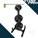 Rack Wod Pro para discos y 4 barras olímpicos