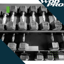Rack para mancuernas de 5 a 80 libras 16 pares Wod Pro