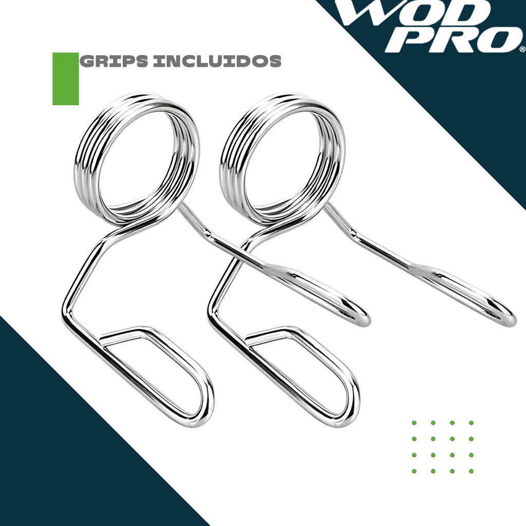 ​Barra 1.5 mts aprendizaje 13.5 kg Wod Pro