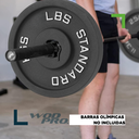 Par de discos de acero negro 20 kg Wod Pro