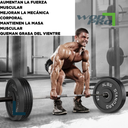 Par de discos de acero negro 20 kg Wod Pro