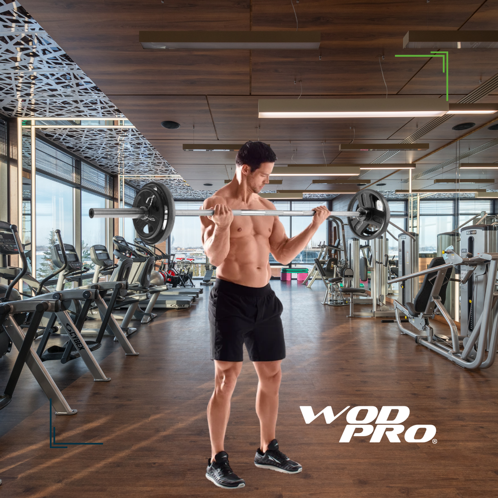 Barra olímpica sellada 2.2 mts 20 kg 1000 lb Wod Pro