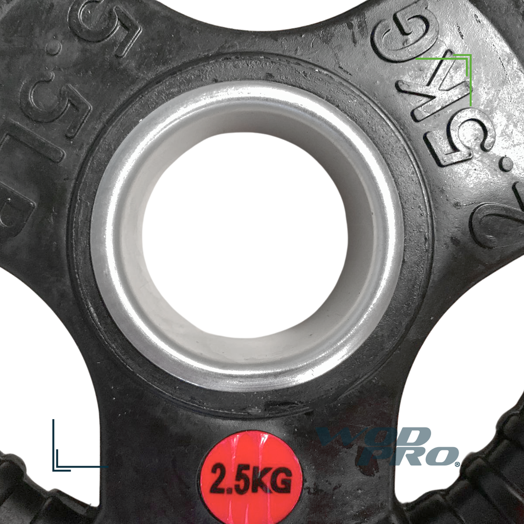 Par de Discos Recubiertos 2" IronFit de 10 kg