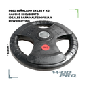 Par de Discos Recubiertos 2" IronFit de 20 kg