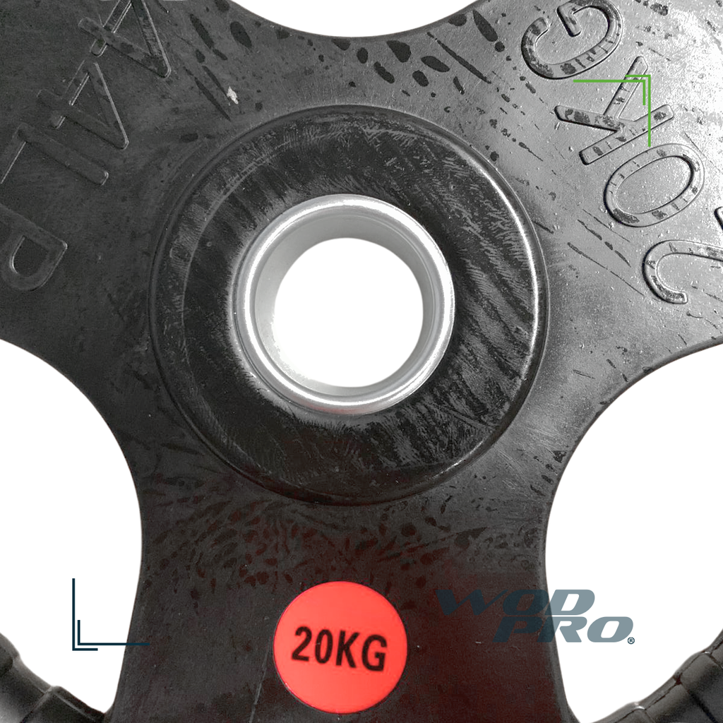 Par de Discos Recubiertos 2" IronFit de 20 kg