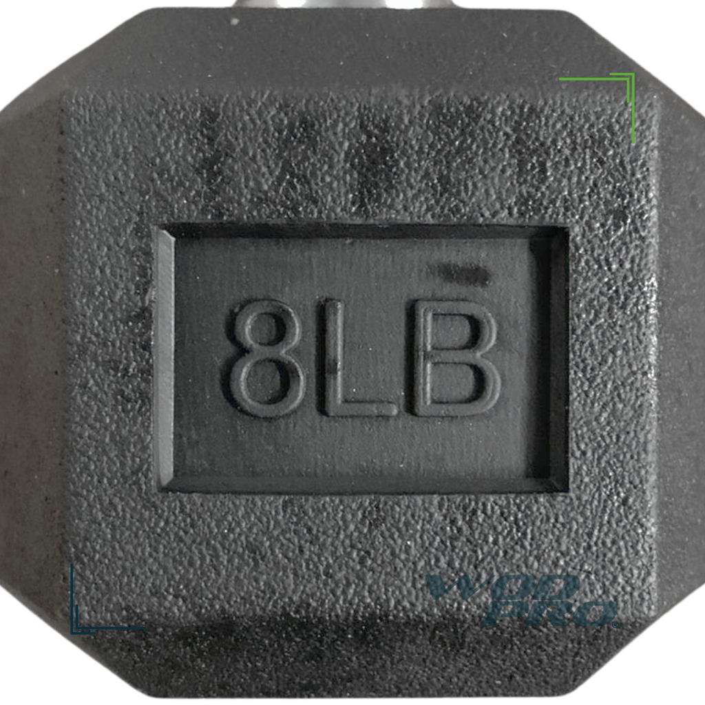 Par de Mancuernas Hexagonales IronFit 8 Lbs