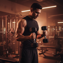 Par de Mancuernas Hexagonales IronFit 3 Lbs