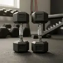 Par de Mancuernas Hexagonales IronFit 3 Lbs