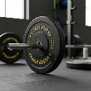 Par de Discos Bumper Hi-Temp Wod Pro 25 lbs
