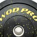 Par de Discos Bumper Hi-Temp Wod Pro 25 lbs