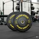 Par de Discos Bumper Hi-Temp Wod Pro 25 lbs