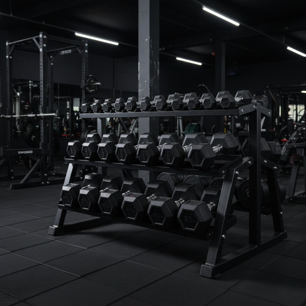 Par de mancuernas hexagonales 70 libras Wod Pro