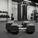 Par de Mancuernas Hexagonales Wod Pro 50 Lbs