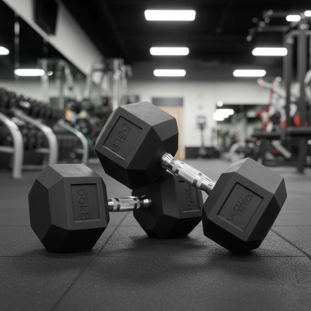 Par de Mancuernas Hexagonales 60 Wod Pro lbs