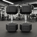 Par de Mancuernas Hexagonales Wod Pro 75 lbs