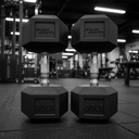 Par de Mancuernas Hexagonales Wod Pro 95 lbs