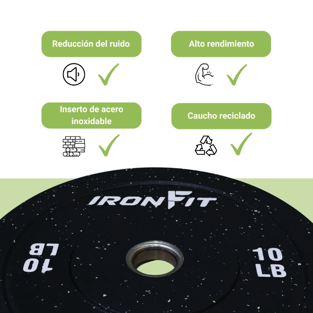 Par de Discos Bumper Hi Temp IronFit de 10 Lbs (4).webp