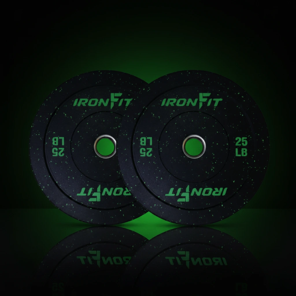 Par de Discos Bumper Hi Temp IronFit de 25 Lbs 4.webp