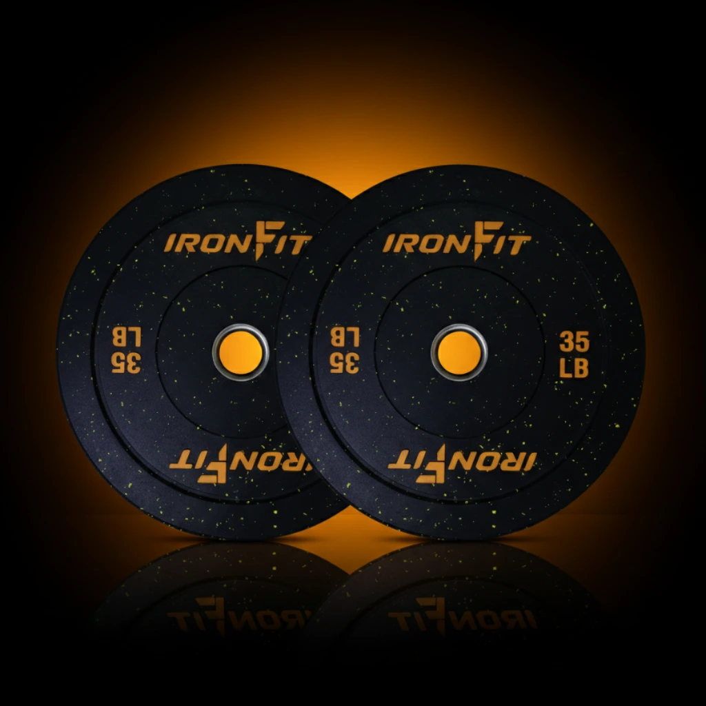 Par de Discos Bumper Hi Temp IronFit de 35 Lbs 3.webp