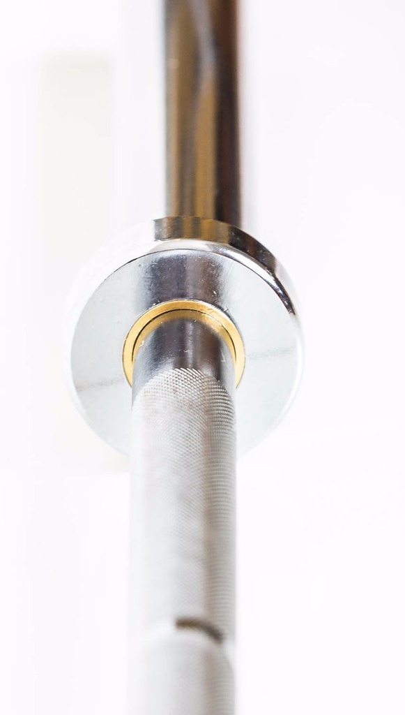 Barra olímpica 45 lb Bujes de bronce uso rudo