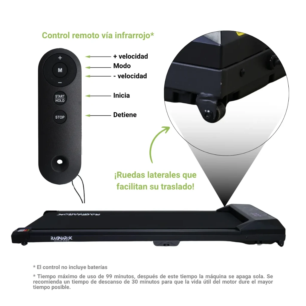 Caminadora Walking Pad RagnaRök 3807W 1.5HP (6).webp