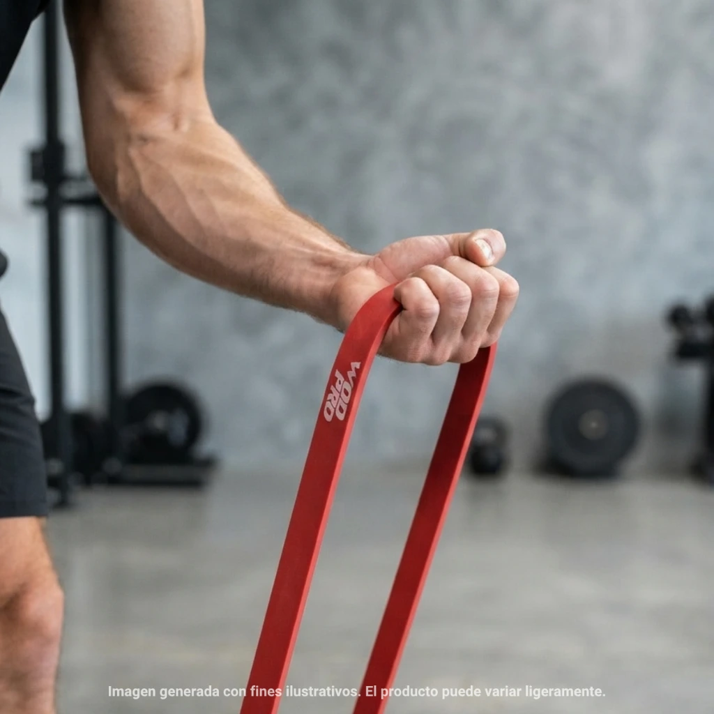 Banda para Pull-Ups Wod Pro Roja (5).webp