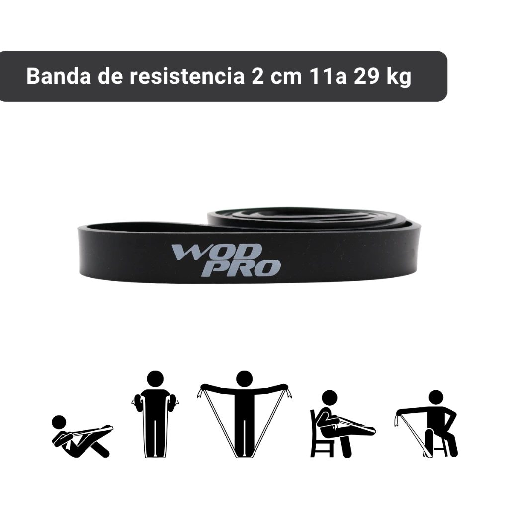 Banda para Pull-Ups Wod Pro Negra (2).webp