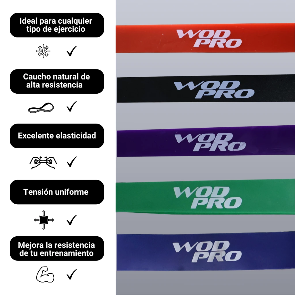 Set de 5 bandas para Pull-Ups Wod Pro (3).webp