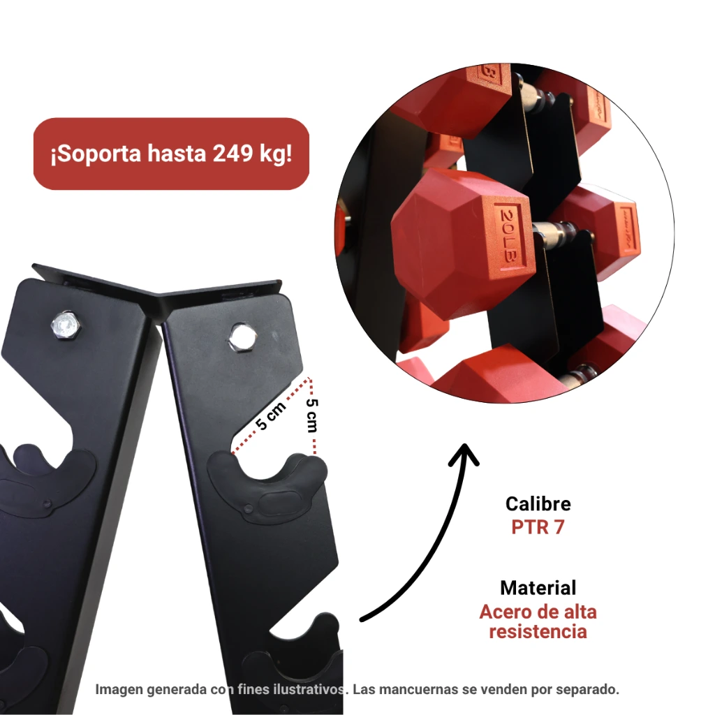 Rack Vertical Wod Pro para 6 Pares de Mancuernas (4).webp