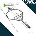 Barra olímpica hexagonal Wod Pro