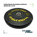 Par de bumpers hi-temp 25 libras Wod Pro