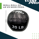 Wall Ball 20 libras Wod Pro