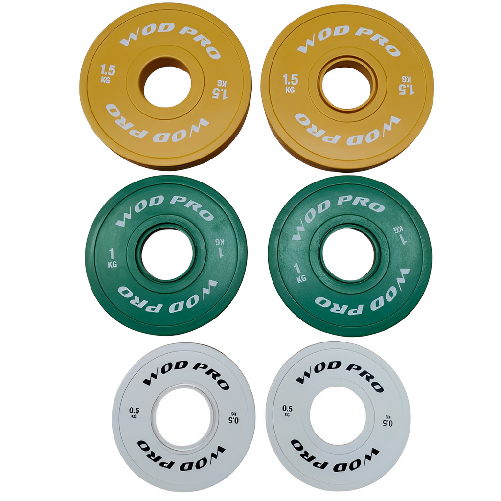 [W000016547] ​Set de 6 kg discos fraccionarios Wod Pro