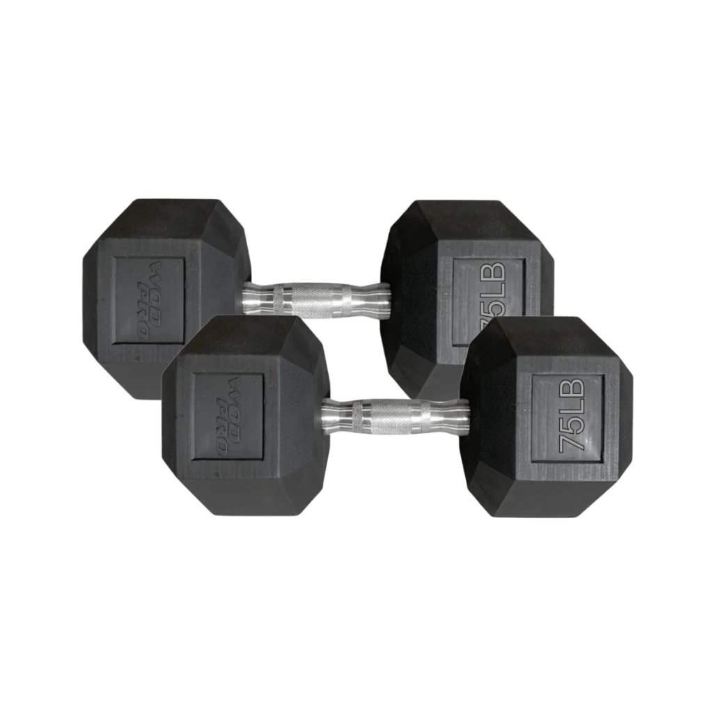 Par de Mancuernas Hexagonales Wod Pro 75 lbs
