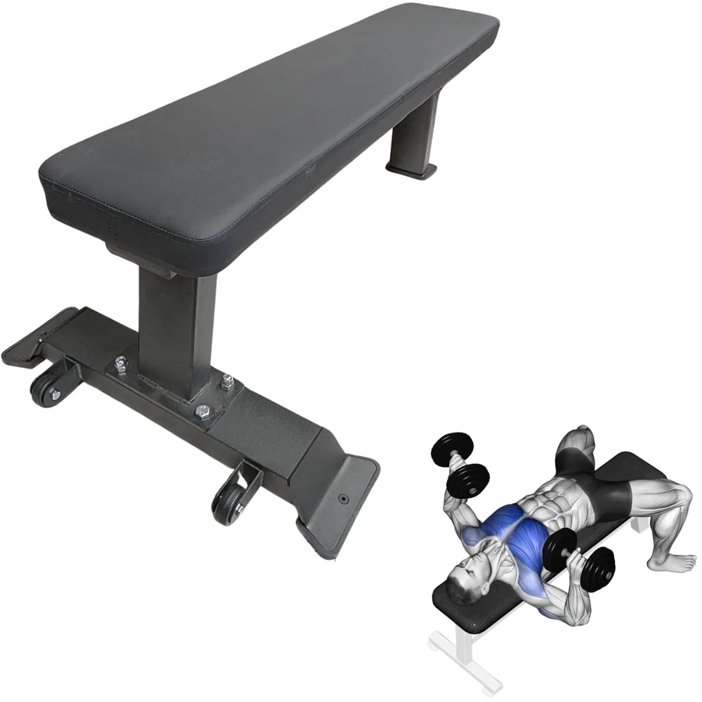 Banca Plana Wod Pro Uso Comercial