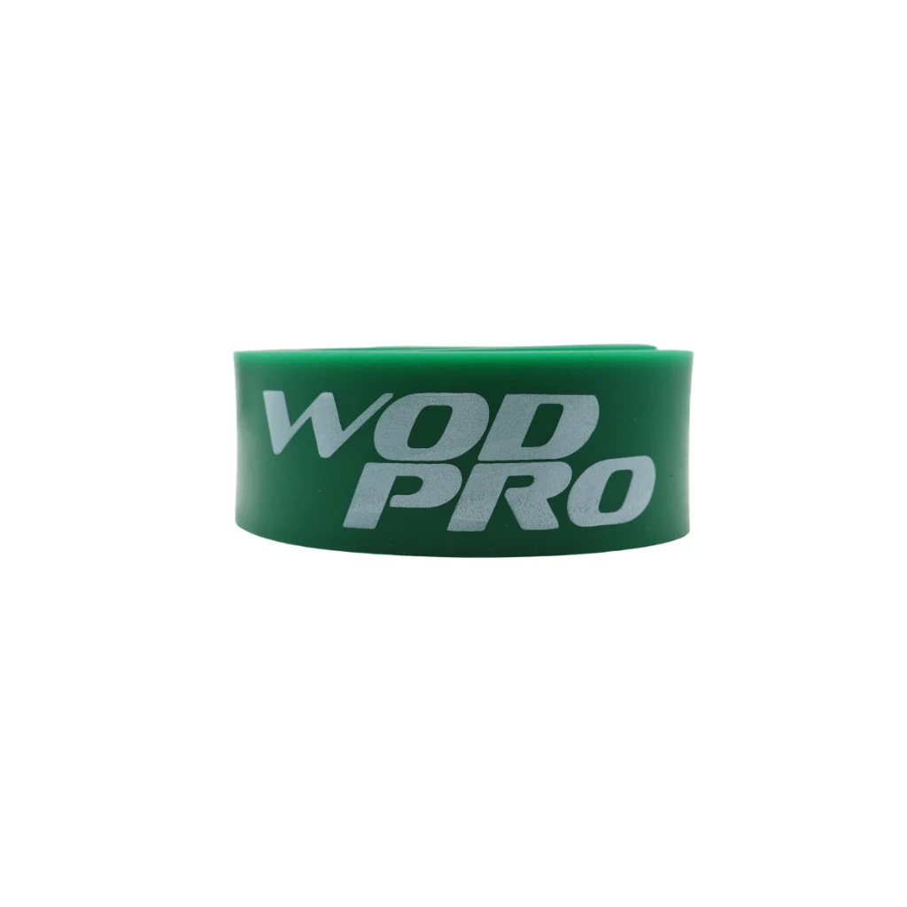 [W000021444] Banda para pull ups 47mm 22-56 kg color verde Wod Pro
