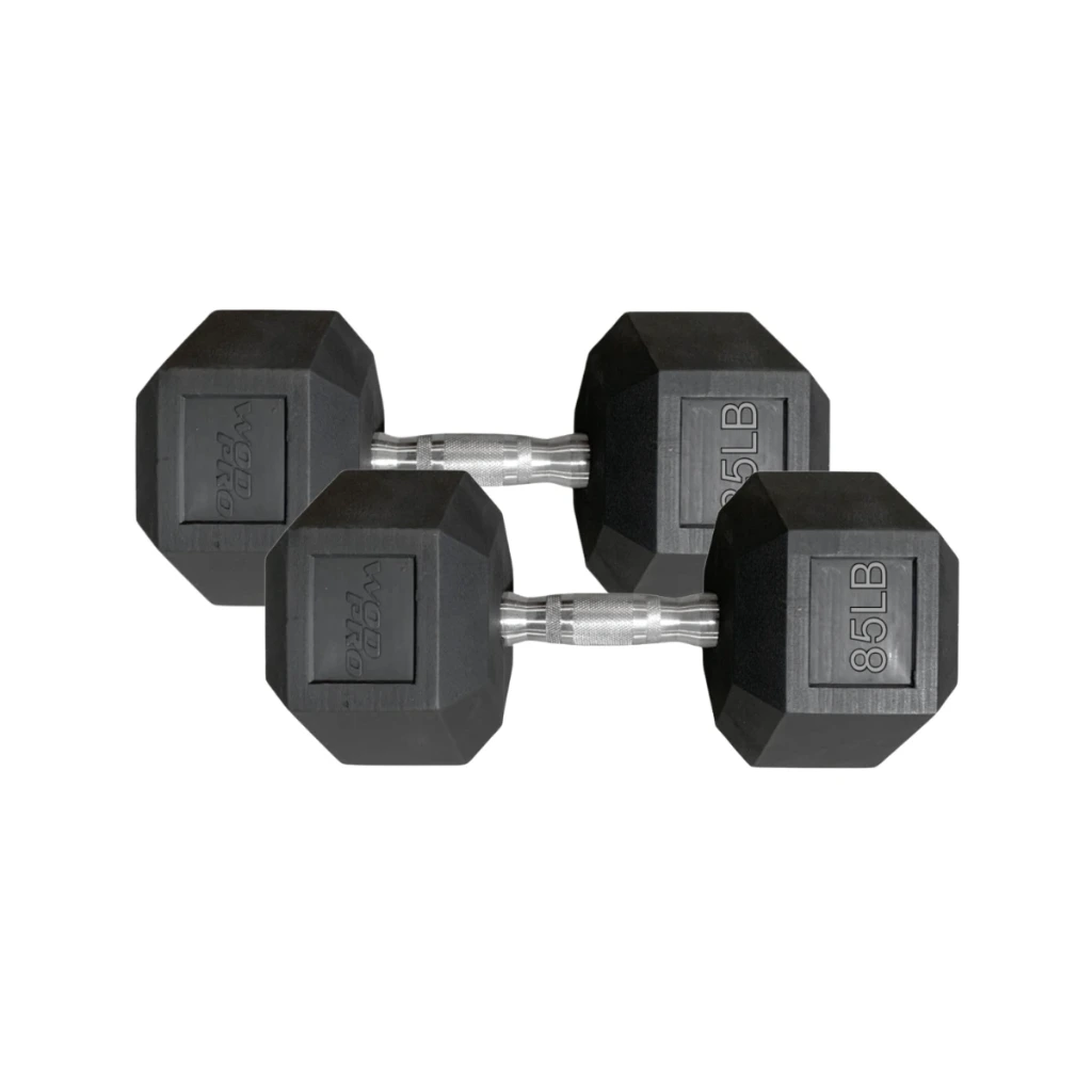 Par de Mancuernas Hexagonales Wod Pro 85 lbs