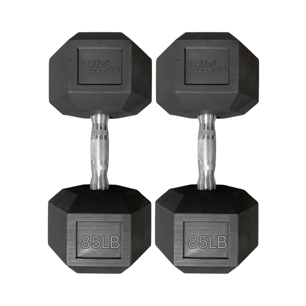 Par de Mancuernas Hexagonales Wod Pro 85 lbs